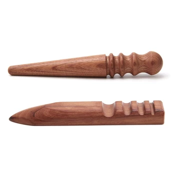 1 комплект за шлайфане на пръчката от сандалово дърво, шлайфане на пръта, за обработка на кожи, шлайфане инструмент за заточване на кантове.
