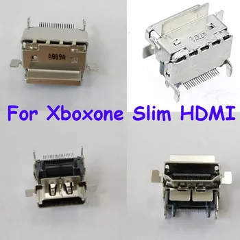100шт Оригинален Нов Конектор 1080P HDMI за Xbox one Slim Port Подмяна на Части за ремонт на Дънната платка на XBOX ONE XboxOne S SLIM