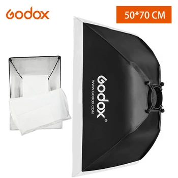 Godox 50x70 см Софтбокс с универсално затваряне на Аксесоари за фотография фото Лайтбокса Студийная светкавица Speedlight