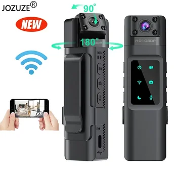JOZUZE Мини камера 1080P Откриване на движение Преносим цифров видеорекордер, Камера за тялото Дървар за нощно виждане на Миниатюрна камера