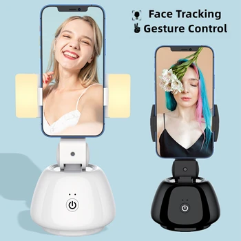 Автоматично Следене на Лица със Завъртане на 360 ° Притежателя на Телефона Безплатно приложение AI Smart Selfie Stick Поставка за Мобилни живо видео блог