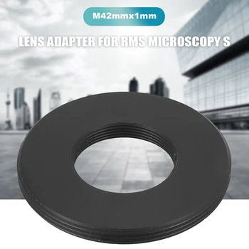 Адаптер за обектив RMS (20 мм) Подходящ за обектив RMS Microscopy Общество от стена с вътрешна резба M42 Rms