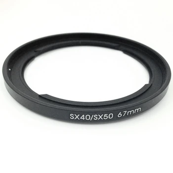 Адаптер филтър RISE-67 mm на Canon Powershot Sx30 Sx40 Sx50 Sx520 Hs, подмяна на Fa-Dc67a