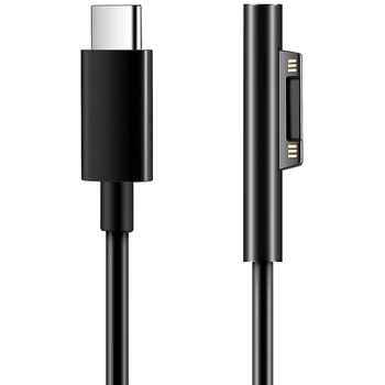 Връзка към зарядното USB кабел C за Surface Pro 3/4/5/6/7, Surface Go