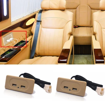 Зарядно за кола С Два Изходни Порта USB захранващи Гнезда за Кемпера Van RV Caravan Каравани 3.1 A Резервни Части, Части За Зареждане на Автомобилни Аксесоари