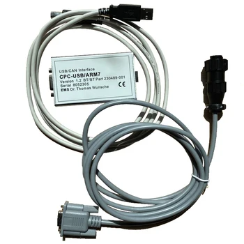Мотокар мотокар Toyota BT Canbox CPC USB ARM7 диагностичен кабел инструмент за диагностика кутии камион CAN Интерфейс Can шина линия на програма TruckCom