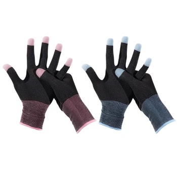 Предпазни ръкавици за игра отпечатъци от пот, ръкавици за ръчно контролер, 2x
